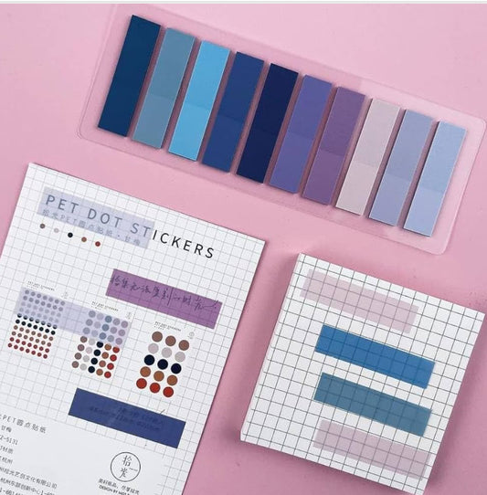 Transparent Sticky Notes 200 sheets